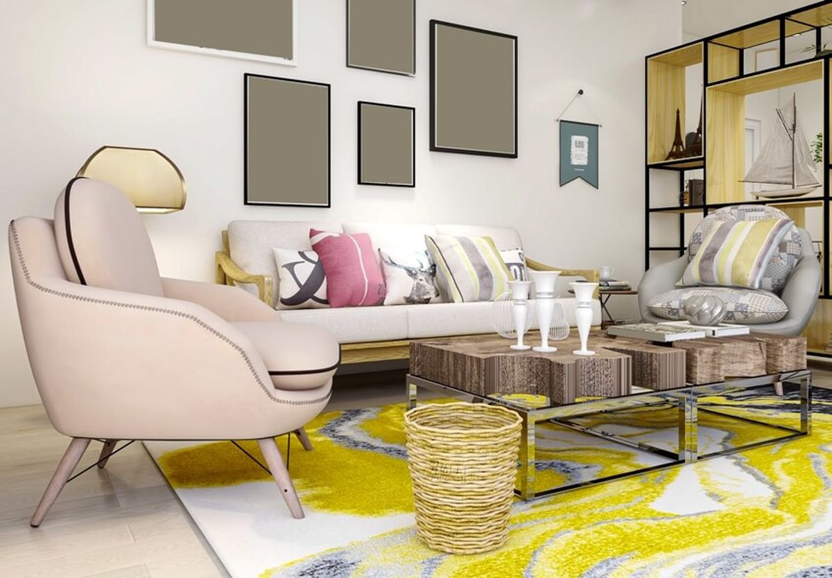 برای یه خونه رویایی با دکور خاص  از فرش های خاص هم استفاده کن؛ 