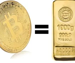 آیا"بیت کوین" با طلا برابری می کند؟