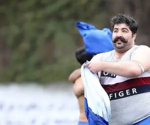 (عکس) شادی گل خنده دار مهدی ماهانی و بهنام بانی