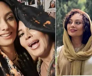 "یکتا خانومِ" خوشگل کرده در انتظار آقا منوچهر؛ ژست دو کله ای با آبجی جونش!