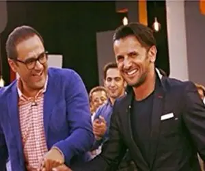 سکانس خندان/امین حیایی ادای رامبدو از خودش بهتر درمیاره/رامبد به قهقهه افتاده