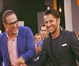 سکانس خندان/امین حیایی ادای رامبدو از خودش بهتر درمیاره/رامبد به قهقهه افتاده