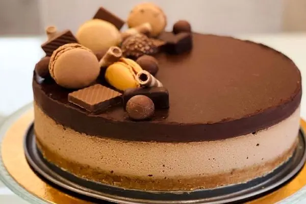 چیز کیک نسکافه ای