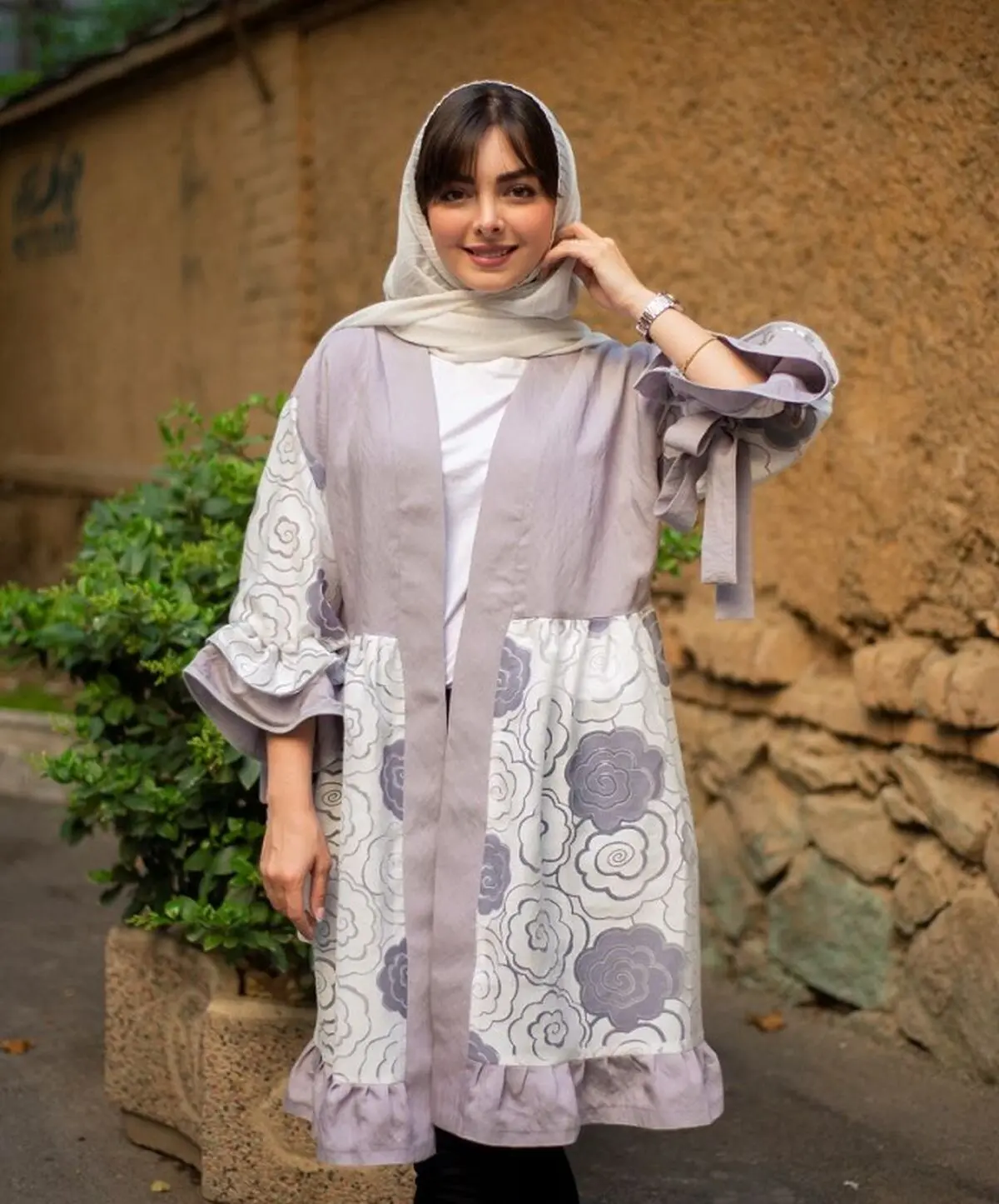 مانتو گل گلی
