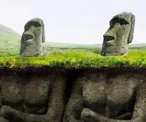 موآی مجسمه های رازدار جزیره ایستر؛ مراقبان روی زمین که نگهبان چیزی فراتر از زمین اند