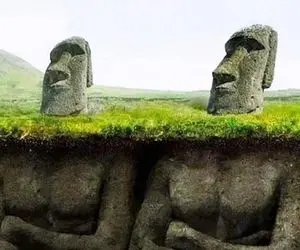 موآی مجسمه های رازدار جزیره ایستر؛ مراقبان روی زمین که نگهبان چیزی فراتر از زمین اند