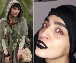 تیپ عجیب خانم بازیگر؛ علاقه زیاد "اندیشه فولادوند" برای خاص بودن!