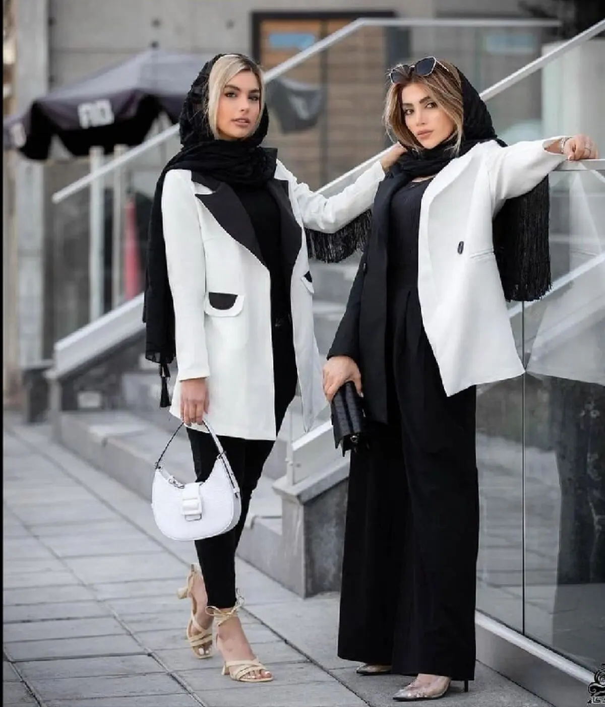 استایل سفید و سیاه