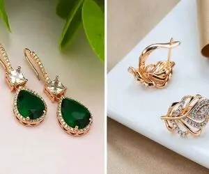 مدل های گوشواره طلای جدید؛ نمونه های جذاب و فوق العاده چشمگیر مختص لاکچری پسندان