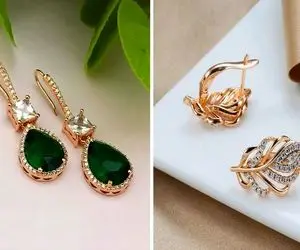 مدل های گوشواره طلای جدید؛ نمونه های جذاب و فوق العاده چشمگیر مختص لاکچری پسندان