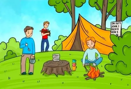 بازی فکری؛ اگه شش دانگ باهوشی تعداد افراد تو کمپ رو بگو