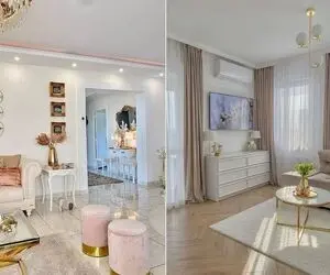 چیدمان منزل متراژ کم تازه عروس؛ سبک دکور، رنگ و آیتم های موردنیاز برای بزرگ شدن خونه