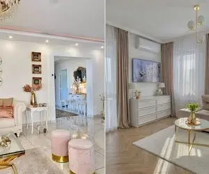 چیدمان منزل متراژ کم تازه عروس؛ سبک دکور، رنگ و آیتم های موردنیاز برای بزرگ شدن خونه