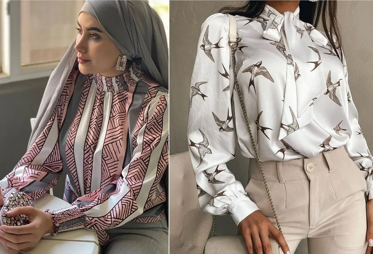 شومیز ساتن