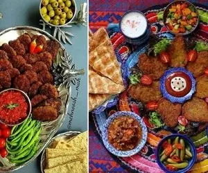 انواع تزیین کتلت؛ مدل های اشتها برانگیز فقط با 2-3 قلم خوشمزه جات که تو یخچال همه هست