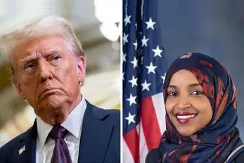 جنجال تازه ترامپ: نماینده اهل سومالی کنگره با برادرش ازدواج کرده تا به آمریکا بیاید!