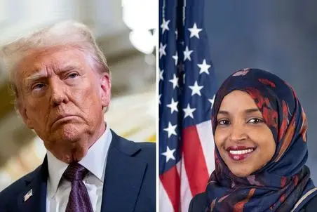 جنجال تازه ترامپ: نماینده اهل سومالی کنگره با برادرش ازدواج کرده تا به آمریکا بیاید!