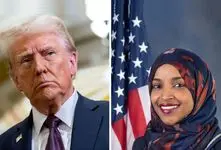 جنجال تازه ترامپ: نماینده اهل سومالی کنگره با برادرش ازدواج کرده تا به آمریکا بیاید!