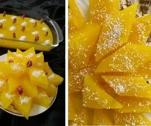 طرز تهیه مسقطی زعفرونی با همه نکات / راحت تر از چیزی که فکر میکنی مسقطی درست کن