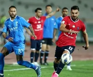 (عکس) نمایی دیدنی از استادیوم آزادی هنگام بازی نساجی - الهلال از آسمان