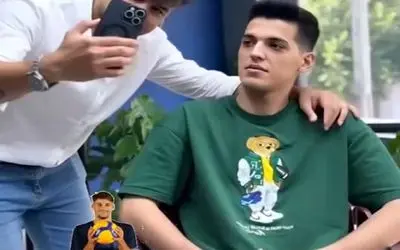 فضای مجازی؛ ویدئو وایرال شده از برادرزاده صابر کاظمی عزیز دل همه رو خون به جیگر کرد