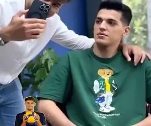 فضای مجازی؛ ویدئو وایرال شده از برادرزاده صابر کاظمی عزیز دل همه رو خون به جیگر کرد