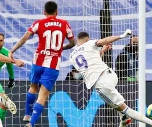 خلاصه بازی رئال‌مادرید-اتلتیکومادرید یکشنبه 21 آذر؛ رئال شایسته قهرمانی