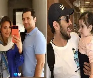 چیدمان خونه فوق العاده لاکچری بهرام رادان به سلیقه مینا خانومش / پسرشو میبره باشگاه!