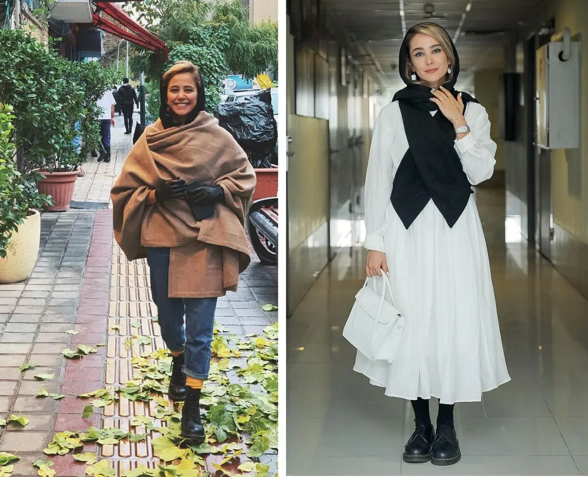 کژوال پوش مثل اناز حبیبی