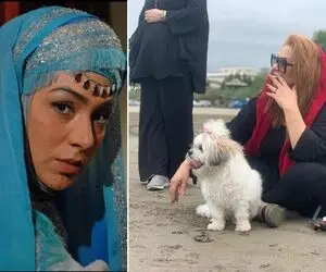 "نسرین مقانلو" چه شلنگ تخته ای میندازه با فیگوراش؛ زن سرکش مختار حسابی زده جاده خاکی!