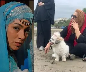 "نسرین مقانلو" چه شلنگ تخته ای میندازه با فیگوراش؛ زن سرکش مختار حسابی زده جاده خاکی!