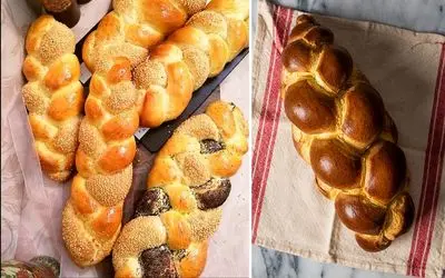 طرز تهیه نان گیسو با بهترین دستور / نان خانگی خوش طعم