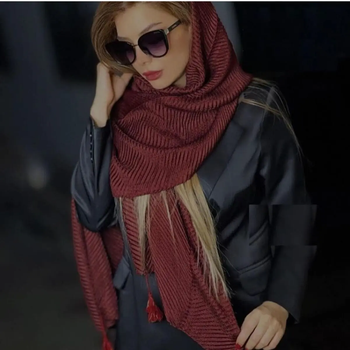 شال زرشکی