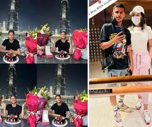 کادوی پر زرق و برق "زنِ قائدی" به عشقش؛ آقا مهدی بی خیال زنی گفتن مردی گفتن!