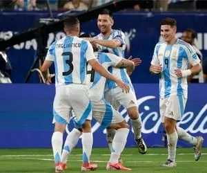 طوفان لیونل مسی در دیدار آرژانتین - بولیوی