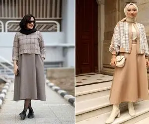 تو سرما باید یه دامن بپوشی که شلوار گرماتو از زیرش بتونی پا کنی / اینا رو تست کن