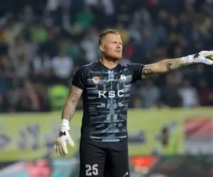 (عکس) پیام خاص سنگربان فولاد برای نکونام