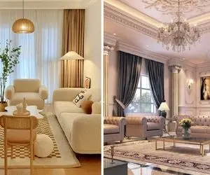 اصول چیدمان مبلمان در نشیمن و پذیرایی / خونه چه سی متر باشه چه سیصد متر دیزاین لازمه