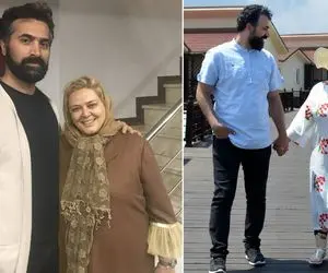 سیر خفن شدن "بهاره رهنما" با حاجی جونش؛ چه میکنه این آقای شوهر!