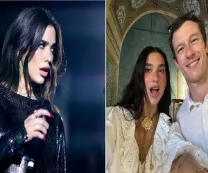 عروس شدن دوا لیپا با یک انتخاب جنجالی؛ این لباس عروس با همه فرق داشت