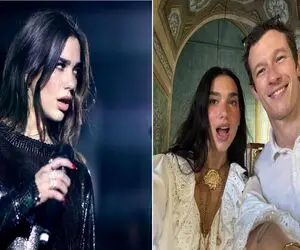 عروس شدن دوا لیپا با یک انتخاب جنجالی؛ این لباس عروس با همه فرق داشت