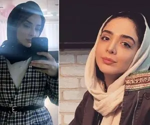 فاز بازیِ "المیرا دهقانی" با رقص نوری که رنگش خیلی غلیظ بود؛ سلفی لوکس با همسرش!