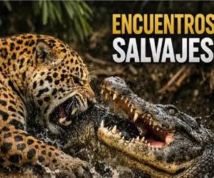 مستند حیات وحش؛ جگوار گلوی تمساح و پیتون جر میده