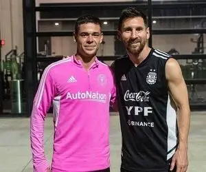 (عکس) هم‌تیمی ایرانی مسی در تیم اینتر میامی 