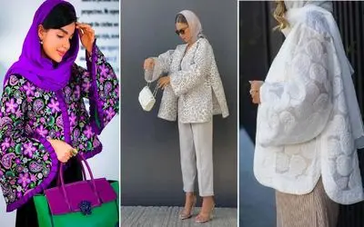 خوشگلترین مانتوهای 1404 / نمونه های لاکچری مزون دوز با پارچه های اشرافی و فاخر