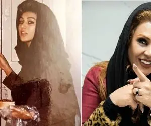 نسرین مقانلو از نوزده تا شصت سالگی / خانم بو بکشِ سریال حس سوم مدل دهه چهل بودن