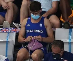 (عکس) تام دالی بافنده بریتانیایی که مدال طلا المپیک گرفت!