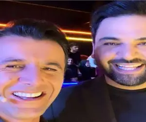 سکانس خندان؛ احسانی علیخانی با امین حیایی تیم شدن استنداپ عادت مردم عادی میرن/غشیدن