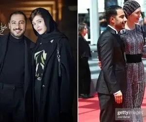 تغییر چهره و اوت فیت فرشته حسینی در فستیوال بدون حضور همسرش نوید محمد زاده