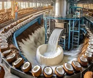 مستند کاوش / درون کارخانه‌های عظیم نارگیل؛ صنعت طلای گرمسیری چگونه کار میکند